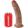 KING COCK - PENE REALISTA DE 21,7 CM CARAMELO