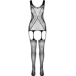 PASIÓN - COLECCIÓN ECOLÓGICA BODY STOCKING ECO BS007 NEGRO