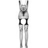 PASSION - ECO COLLECTION BODYSTOCKING ECO BS011 NEGRO