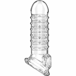 VIRILXL - EXTENSIÓN DE PENE Y FUNDA V15 TRANSPARENTE