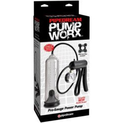 PUMP WORX - BOMBA DE POTENCIA PRO-GAUGE TRANSPARENTE