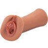 FANTASÍA FETICHE EXTREMA - JUICY SNATCH STROKER DE SILICONA CARAMELO