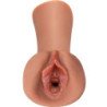 FANTASÍA FETICHE EXTREMA - JUICY SNATCH STROKER DE SILICONA CARAMELO