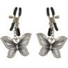 SERIE DE FANTASÍAS FETICHISTAS - PINZAS PARA PEZONES CON FORMA DE MARIPOSA