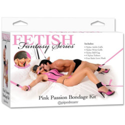 FETISH FANTASY SERIE - KIT BONDAGE ROSA