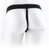 SERIE FETISH FANTASY - ARNÉS AJUSTABLE, CONTROL REMOTO, PENE REALISTA CON TESTÍCULOS DE 23 CM
