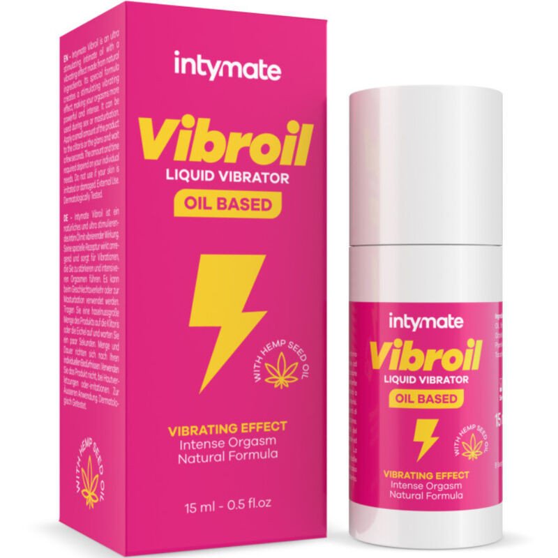 ÍNTIMA INTYMATE - ACEITE VIBRADOR ÍNTIMO PARA ELLA, EFECTO VIBRADOR, 15 ML