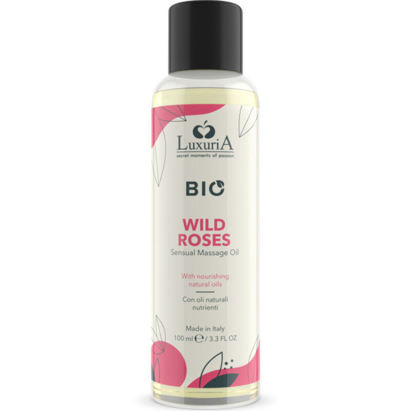 INTIMATELINE - ACEITE DE MASAJE DE ROSAS SILVESTRES BIOLÓGICAS 100 ML