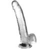 KING COCK CLEAR - DILDO CON TESTICULOS 20.3 CM TRANSPARENTE