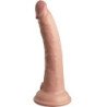 KING COCK - DILDO DE SILICONA REALISTA DE ÉLITE DE 17,8 CM