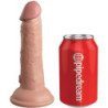 KING COCK - ARNÉS AJUSTABLE DE ÉLITE CON DILDO DE 15,2 CM PARA PRINCIPIANTES