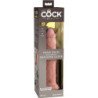 KING COCK - DILDO DE SILICONA REALISTA DE ÉLITE DE 23 CM