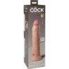 KING COCK - DILDO DE SILICONA REALISTA DE ÉLITE DE 23 CM