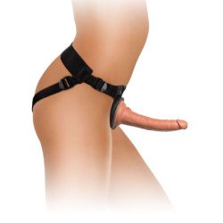 KING COCK - ARNÉS AJUSTABLE ELITE CÓMODO CON DILDO DE 17,8 CM