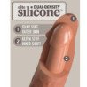 KING COCK - ARNÉS AJUSTABLE ELITE CÓMODO CON DILDO DE 17,8 CM