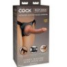 KING COCK - ARNÉS AJUSTABLE ELITE CÓMODO CON DILDO DE 17,8 CM