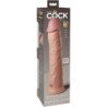 KING COCK - DILDO DE SILICONA REALISTA DE ÉLITE DE 28 CM