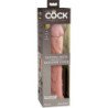 KING COCK - DILDO DE SILICONA REALISTA DE ÉLITE DE 28 CM