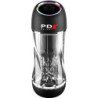 PDX ELITE - VIBRADOR TRANSPARENTE STROKER VIEWTUBE PRO