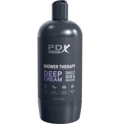 PDX PLUS - DISEÑO DE BOTELLA DE CHAMPÚ EN CREMA PROFUNDA DISCRETO PARA MASTURBADOR STROKER