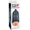PDX PLUS - MASTURBADOR STROKER, DISEÑO DE BOTELLA DISCRETO, CHAMPÚ EXFOLIANTE SUAVE