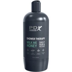 PDX PLUS - MASTURBADOR STROKER DISEÑO DISCRETO DE LA BOTELLA DE CHAMPÚ MILK ME HONEY