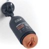 PDX PLUS - MASTURBADOR STROKER DISEÑO DE BOTELLA DISCRETO MILK ME CHAMPÚ DE CARAMELO Y MIEL