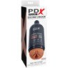 PDX PLUS - MASTURBADOR STROKER DISEÑO DE BOTELLA DISCRETO MILK ME CHAMPÚ DE CARAMELO Y MIEL