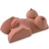 PDX PLUS - TORSO DE MASTURBACIÓN FEMENINA CON DOBLE ENTRADA CANDY
