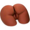 PDX PLUS - MASTURBADOR MARRÓN DE DOBLE ENTRADA XL PERFECT ASS