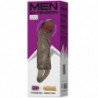 BAILE - FUNDA EXTENSORA DE PENE CON VIBRACIÓN Y CORREA PARA TESTÍCULOS 13,5 CM
