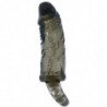 BAILE - FUNDA DE EXTENSIÓN DE PENE CON CORREA PARA TESTÍCULOS 11,5 CM