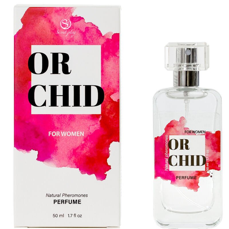 SECRETPLAY - PERFUME ORQUÍDICO CON FEROMONAS PARA MUJER, SPRAY 50 ML