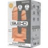 SILEXD - MODELO 1 PENE REALISTICO DOBLE PENETRACION SILICONA PREMIUM SILEXPAN 17.5 / 19.5 CM