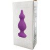 ADRIEN LASTIC - AMUSE PLUG ANAL SILICONA VIOLETA TALLA M