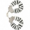 TOYJOY - ESPOSAS DE PELUCHE DIVERTIDAS PARA BONDAGE CEBRA