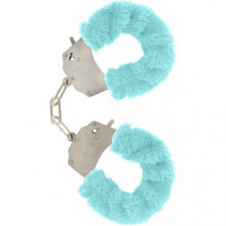 TOYJOY - ESPOSAS DE BONDAGE AZULES CON PELUCHE DIVERTIDO