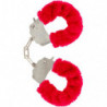 TOYJOY - ESPOSAS DE BONDAGE ROJAS DIVERTIDAS CON PELUCHE