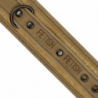FETISH SUBMISSIVE ORIGEN - PULSERAS DE TOBILLO DE CUERO VEGANO CON FORRO DE NEOPRENO