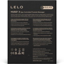 LELO - HUGO 2 MASAJEADOR DE PROSTATA NEGRO