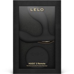 LELO - HUGO 2 MASAJEADOR DE PRÓSTATA CON CONTROL REMOTO NEGRO