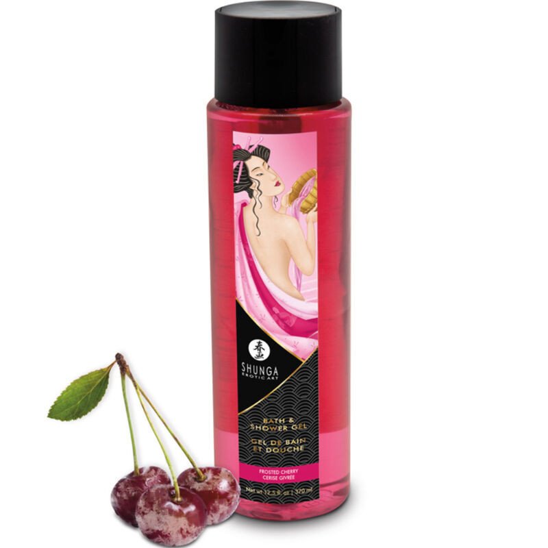 SHUNGA - GEL DE BAÑO Y DUCHA CEREZA FRESCA 370 ML
