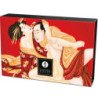 SHUNGA - KIT DE POLVO COMESTIBLE PARA MASAJE CON SABOR A FRESA