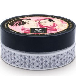 SHUNGA - KIT DE POLVO COMESTIBLE PARA MASAJE CON SABOR A FRAMBUESA