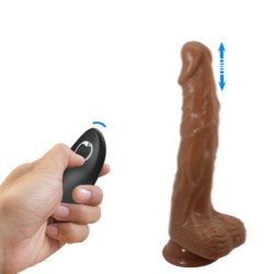 BAILE - VIBRADOR REALISTA BODACH CON CONTROL REMOTO Y VENTOSA