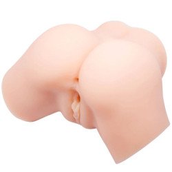 CRAZY BULL - VIBRADOR REALISTA DE VAGINA Y ANO SAMANTHA