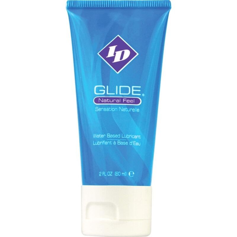 ID GLIDE - Lubricante a base de agua de larga duración, tubo de viaje de 60 ml