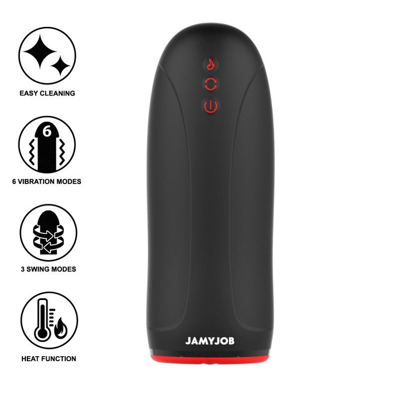 JAMYJOB - EFECTO DE CALOR SWING-R, TECNOLOGÍA SWING Y MASTURBADOR CON VIBRACIÓN