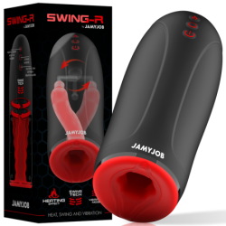 JAMYJOB - EFECTO DE CALOR SWING-R, TECNOLOGÍA SWING Y MASTURBADOR CON VIBRACIÓN