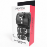 DARKEST - ESPOSAS DE CUERO NEGRO AJUSTABLES CON FORRO